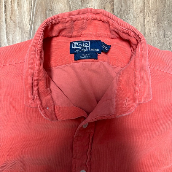 **POLO RALPH LAUREN** vintage corduroy shirt SIZE XL - Picture 4 of 5